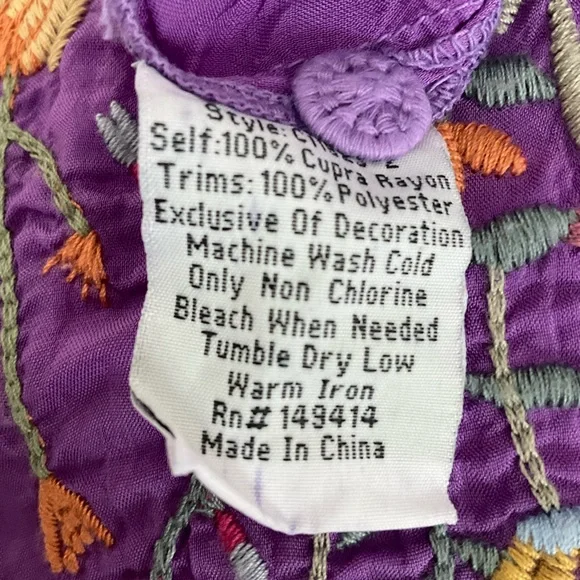 JOHNNY WAS Embroidered Blouse - Picture 9 of 9